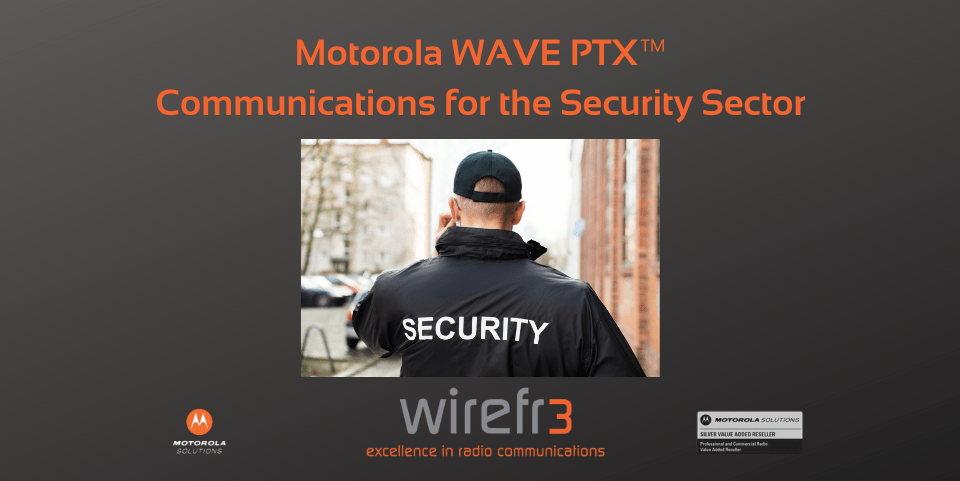 Motorola wave ptx™ security