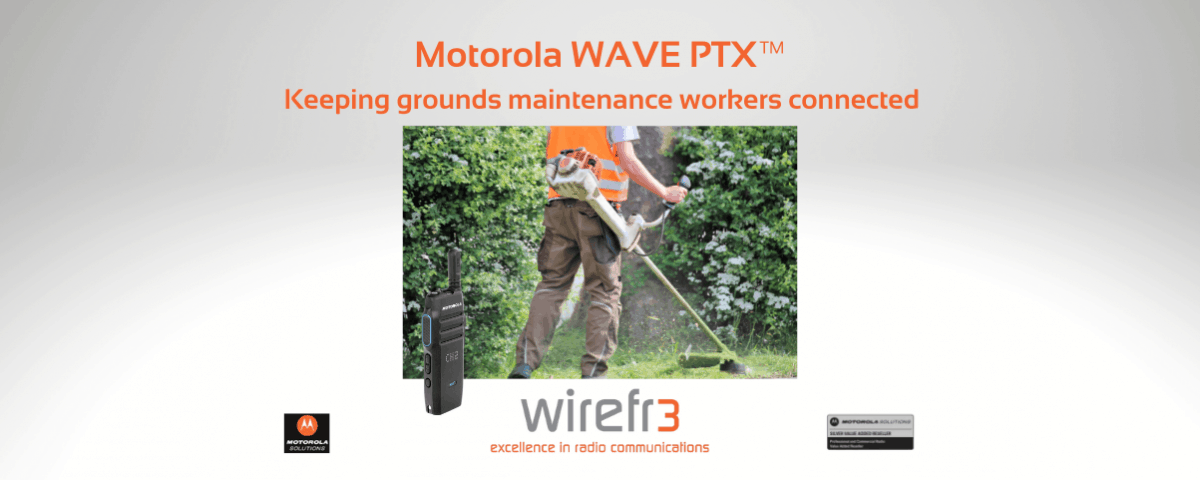 Motorola wave ptx™ grounds maintenance
