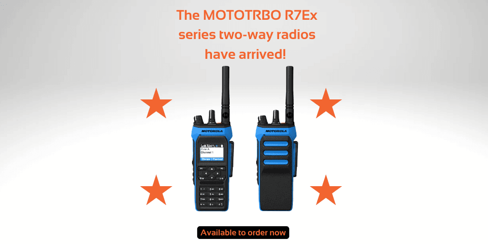 The MOTOTRBO R7Ex series radios