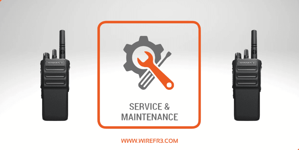 Two-way radios - servicing