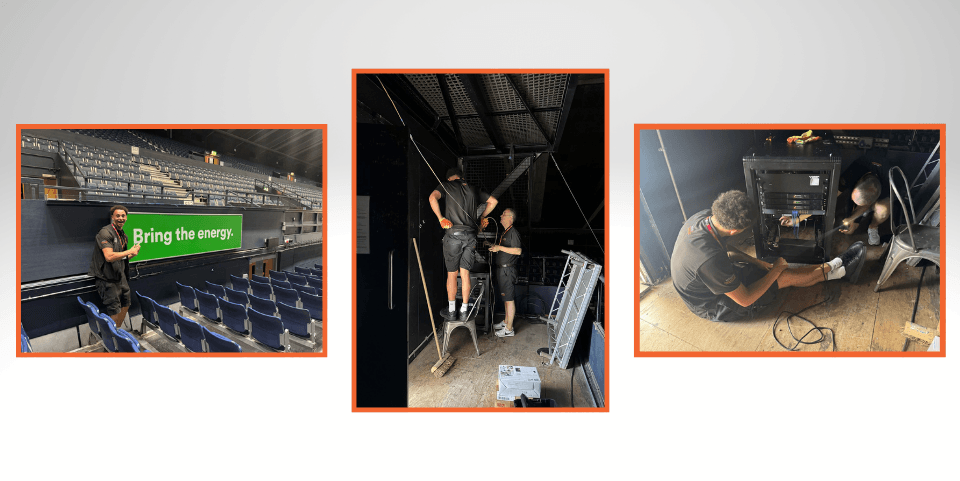 Ovo Arena Wembley two-way radio upgrade
